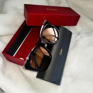 Cartier Panthere CT0030SA sunglasses havana-silver-violet